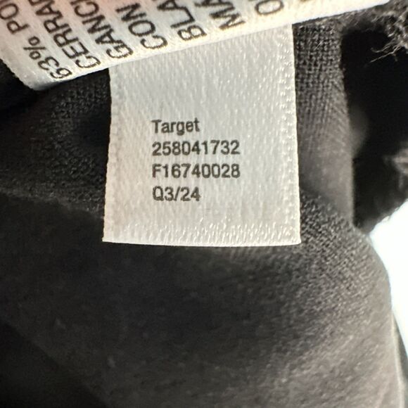 Future Collective Plus Size 22 Two Fer Tailored Pants Black Straight Side Zip - Picture 9 of 9